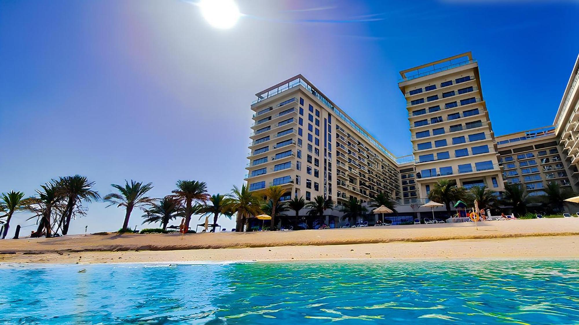 Marjan Island Beautiful Apartment Sea Side View Beach Luxury Rooms Ras Al Khaimah Uae Екстериор снимка
