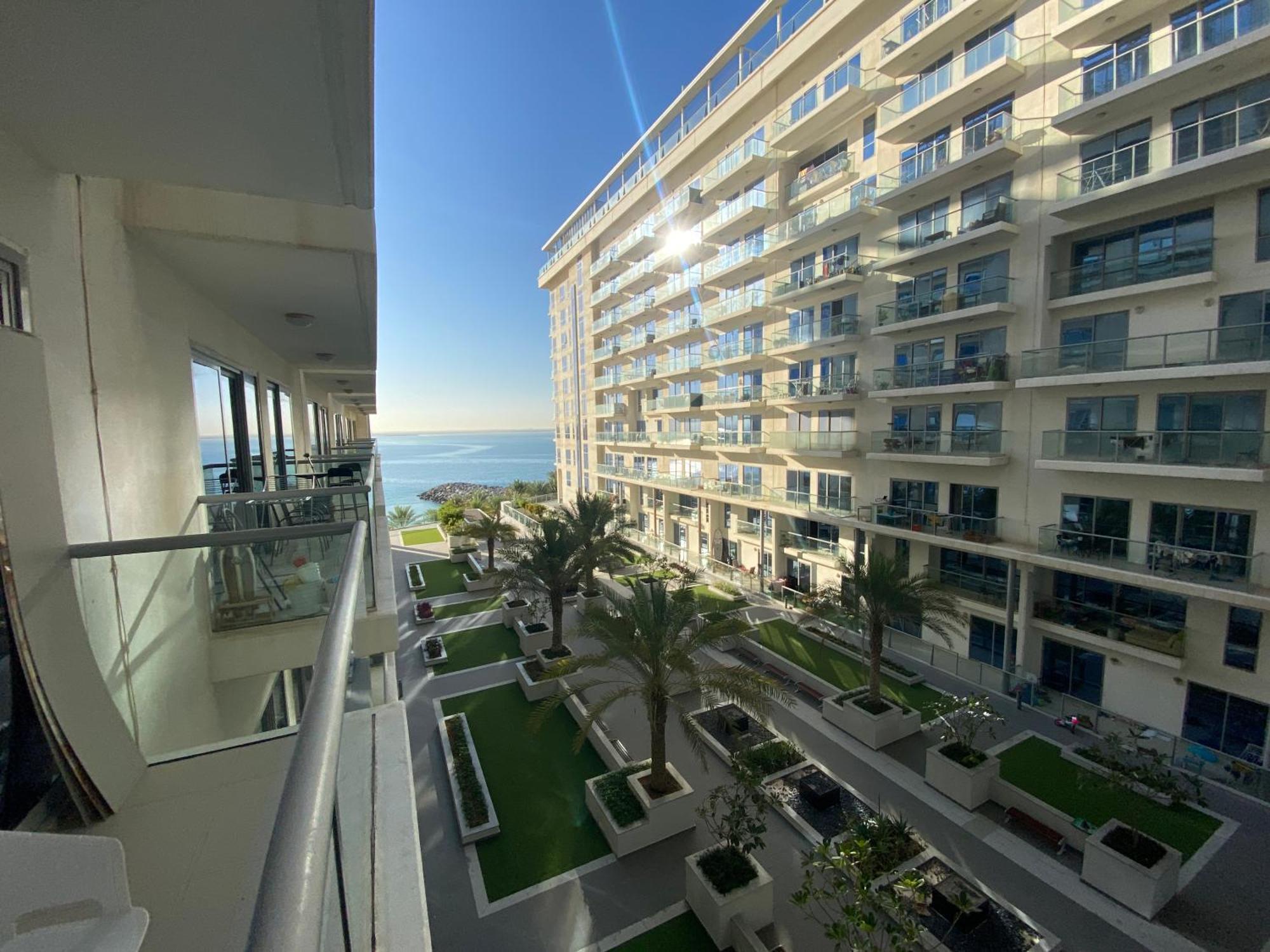 Marjan Island Beautiful Apartment Sea Side View Beach Luxury Rooms Ras Al Khaimah Uae Екстериор снимка