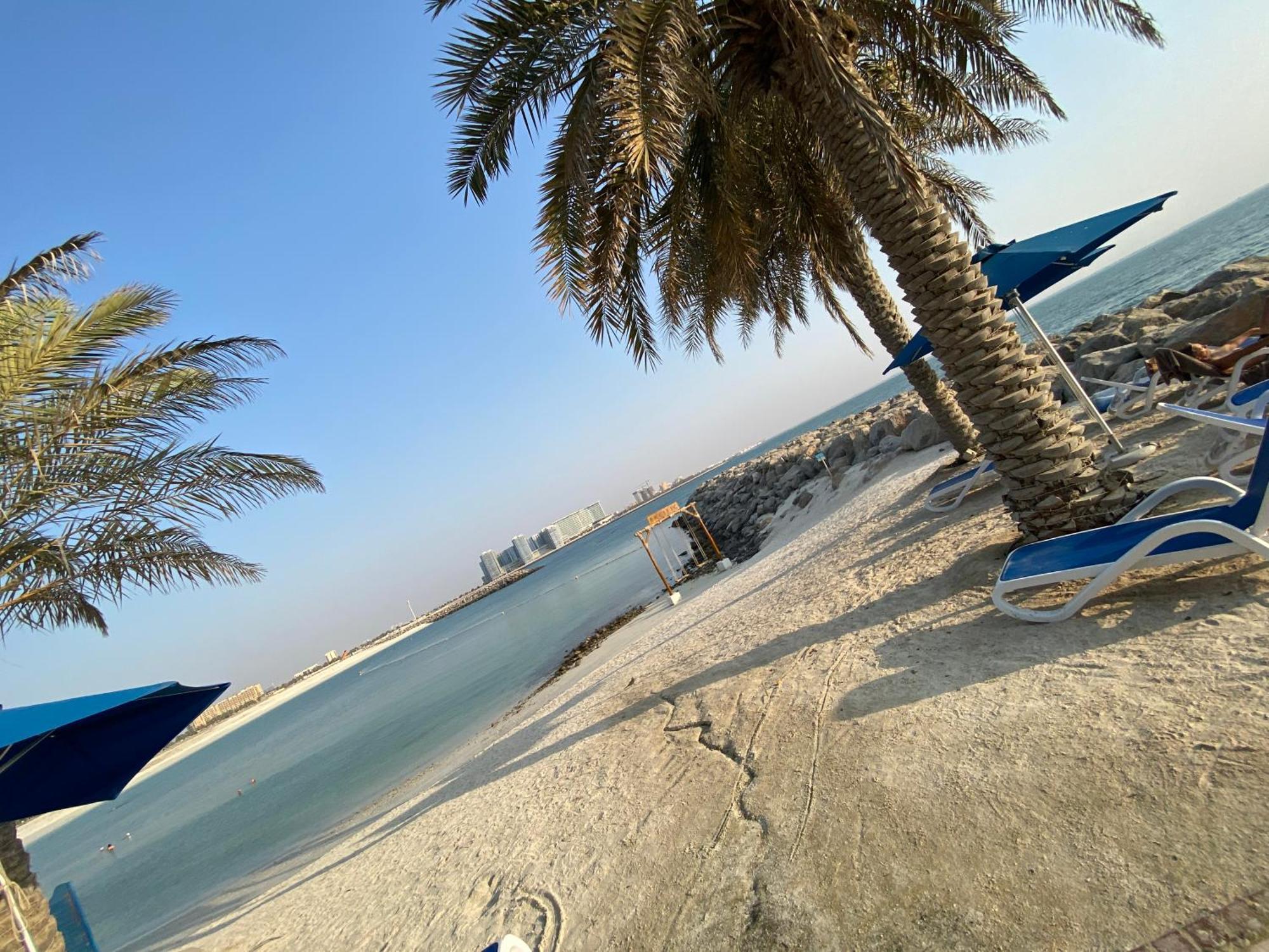Marjan Island Beautiful Apartment Sea Side View Beach Luxury Rooms Ras Al Khaimah Uae Екстериор снимка