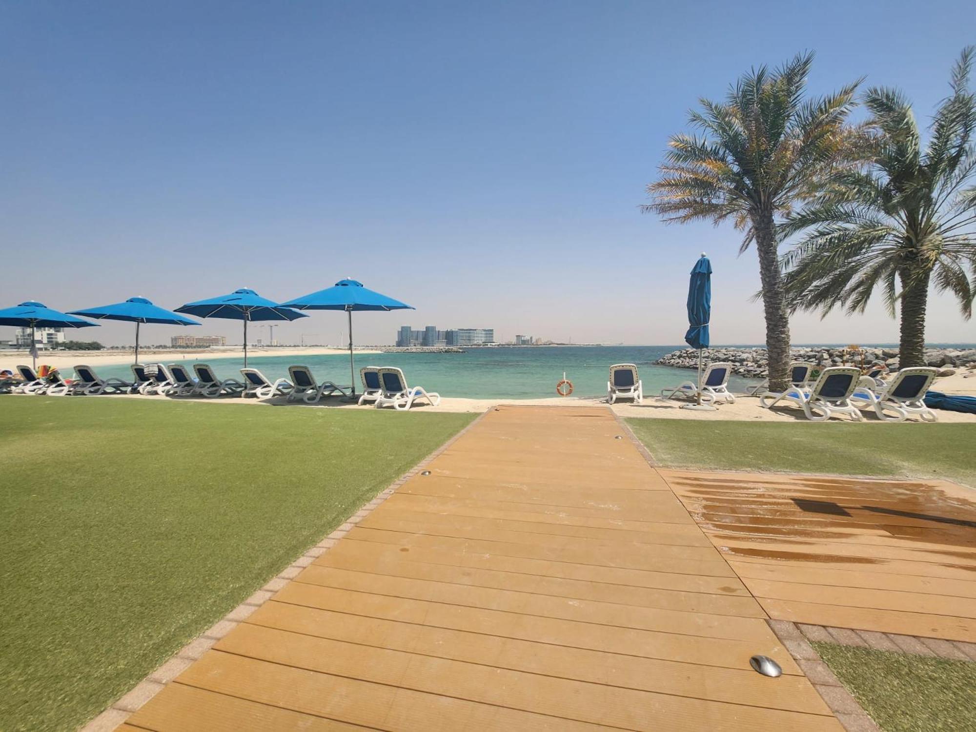 Marjan Island Beautiful Apartment Sea Side View Beach Luxury Rooms Ras Al Khaimah Uae Екстериор снимка